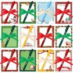 36 Pcs Winter Theme Sticky Notes with Pen