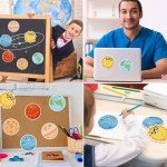 480Pcs Outer Space Sticky Notes for School