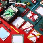 36 Pcs Winter Theme Sticky Notes with Pen