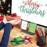 36 Pcs Winter Theme Sticky Notes with Pen
