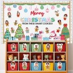 Gingerbread Christmas Bulletin Board Decoration Set