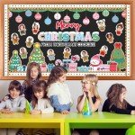 Gingerbread Christmas Bulletin Board Decoration Set