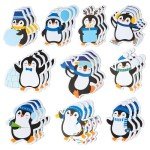 Winter Penguin Sticky Notes - 30 Pack Memo Pads