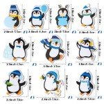 Winter Penguin Sticky Notes - 30 Pack Memo Pads
