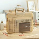 Clear Waterproof Document Storage Box - Khaki