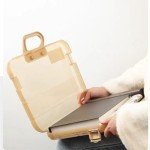 Clear Waterproof Document Storage Box - Khaki
