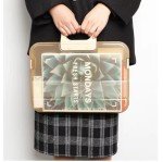 Clear Waterproof Document Storage Box - Khaki