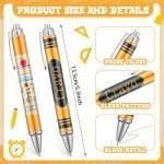 30 Pcs Back to School Inspirational Ballpoint Pens