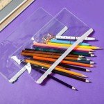 Marspark A6 Zip Plastic Pouches - 100 Pack