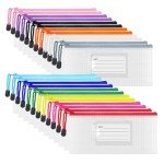 BOPART Zippered Mesh Pouch for School & Office