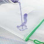 BOPART Zippered Mesh Pouch for School & Office