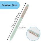 DIBALIYI Quick Dry Fine Point Gel Pens (5-Pack)