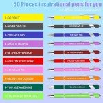 Inspirational Ballpoint Pens - 10-Pack Motivational Gifts