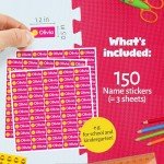 LabelTiger® Personalized Waterproof Name Labels - 150 Pack