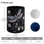 Black Dragonfly Pencil Holder - Cute Pen Organizer