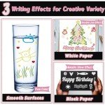 Metallic Shimmer Outline Markers - 12 Colors