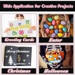 Metallic Shimmer Outline Markers - 12 Colors