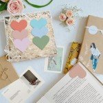 Colorful Heart-Shaped Magnetic Page Markers