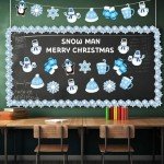 48 PCS Snowflake Cutouts for Holiday Decorations