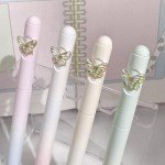 Cute Butterfly Gel Pens Set - 4 Pieces
