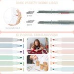 Cute School Supplies Set with Pencils and Highlighters