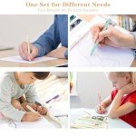 Cute School Supplies Set with Pencils and Highlighters