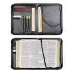 Personalized Leather Bible Bag for Women