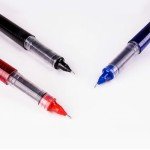 16 Pack Black Rollerball Pens for School & Office