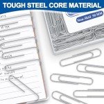 Jumbo Non-Skid Paper Clips - 100 Count