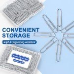 Jumbo Non-Skid Paper Clips - 100 Count