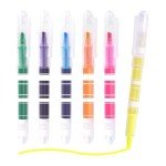 EYEYE Aesthetic Clear View Highlighters - 6 Pack