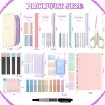 Geyoga 61 Pcs Cute School Supplies Set