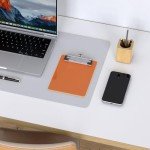 Mini Orange Clipboard - 5x7 Plastic for School