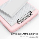 Pink Heavy Duty Clipboard with Storage Box