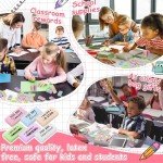 180 Pcs Cute Motivational Erasers for Kids