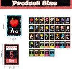 Black ABC Alphabet Wall Chart for Classrooms