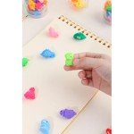 Dinosaur Cartoon Erasers - 12 Cute Designs