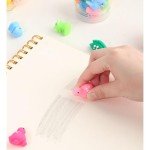 Dinosaur Cartoon Erasers - 12 Cute Designs