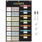 Boho Pocket Chart with 114 Classroom Job Cards