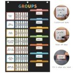 Boho Pocket Chart with 114 Classroom Job Cards
