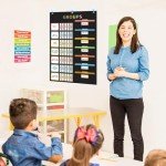 Boho Pocket Chart with 114 Classroom Job Cards