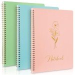 Spiral Notebook Set - Lined, 3-Pack, 27x20 cm
