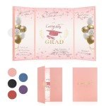 2025 Graduation Guest Book – Pink Sign-In Decor