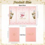 2025 Graduation Guest Book – Pink Sign-In Decor
