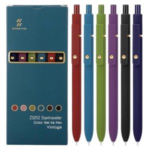 Colorful 0.5mm Gel Pens for School and Gifts