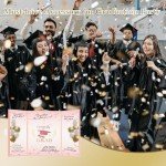 2025 Graduation Guest Book – Pink Sign-In Decor