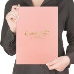 2025 Graduation Guest Book – Pink Sign-In Decor