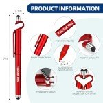 Motivational Ballpoint Pen Set with Phone Holder