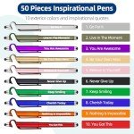 Motivational Ballpoint Pen Set with Phone Holder