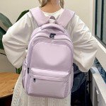 Cute Purple Backpack for School and Travel